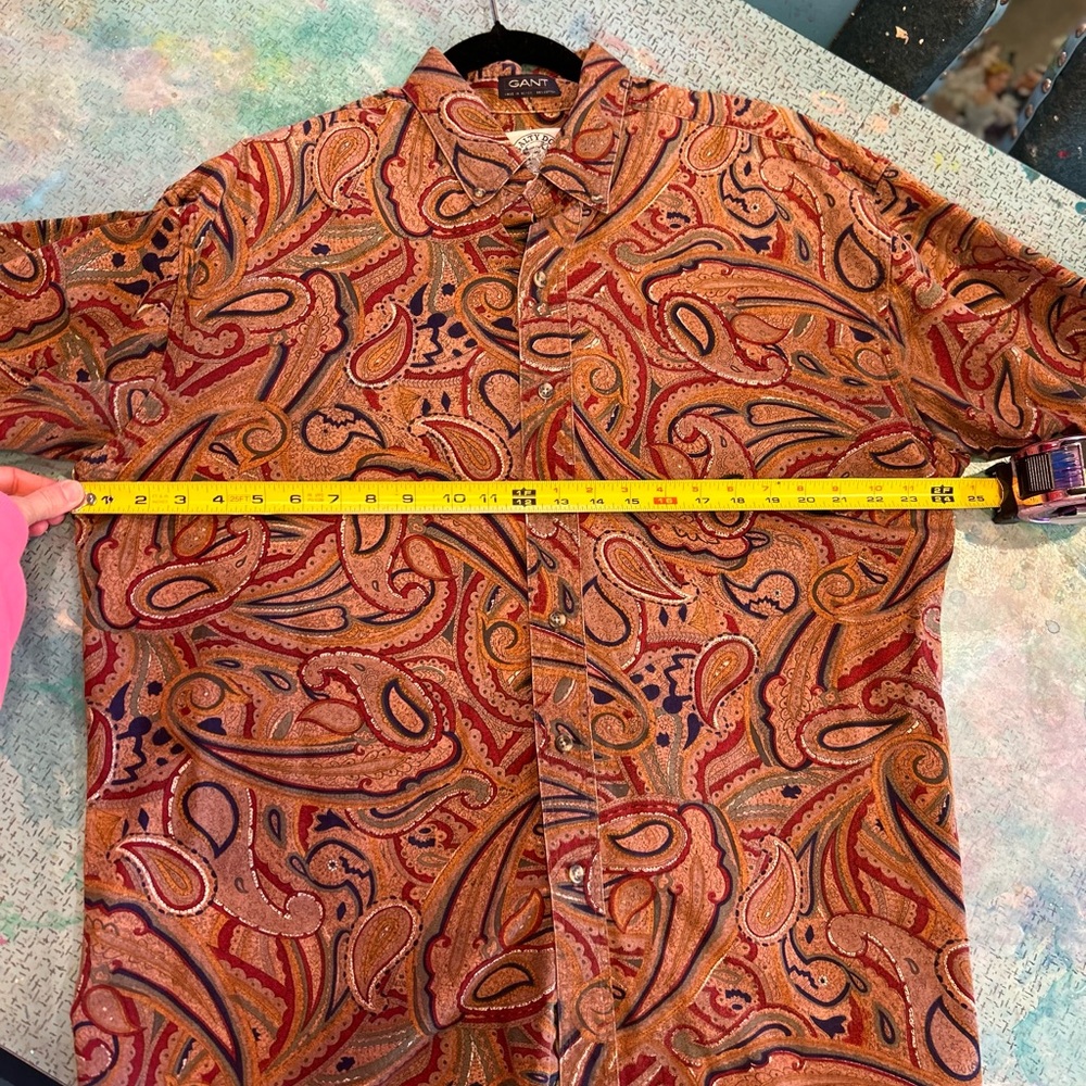 Vintage Paisley Salty Dog Shirt - Picture 9 of 11